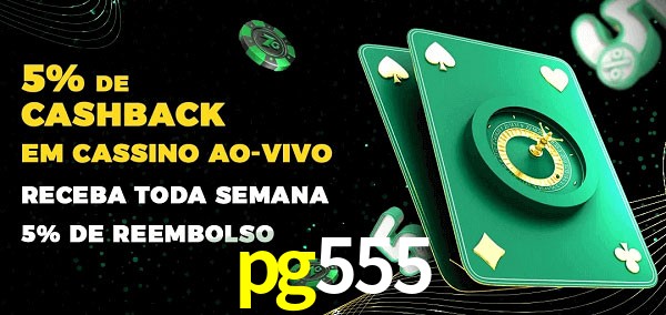 Promoções do cassino ao Vivo pg555